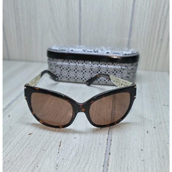 Brighton Toledo Lattice Tortoise Shell Sunglasses Beautiful Old Money Preppy main image 9